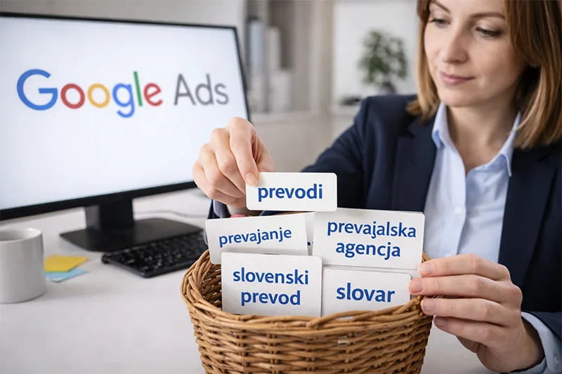 izbira ključnih besed